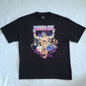 Mad😡 Engine Global🌎 LLC Wrestle🤼 Mania Graphic Tee👕 - NWOT